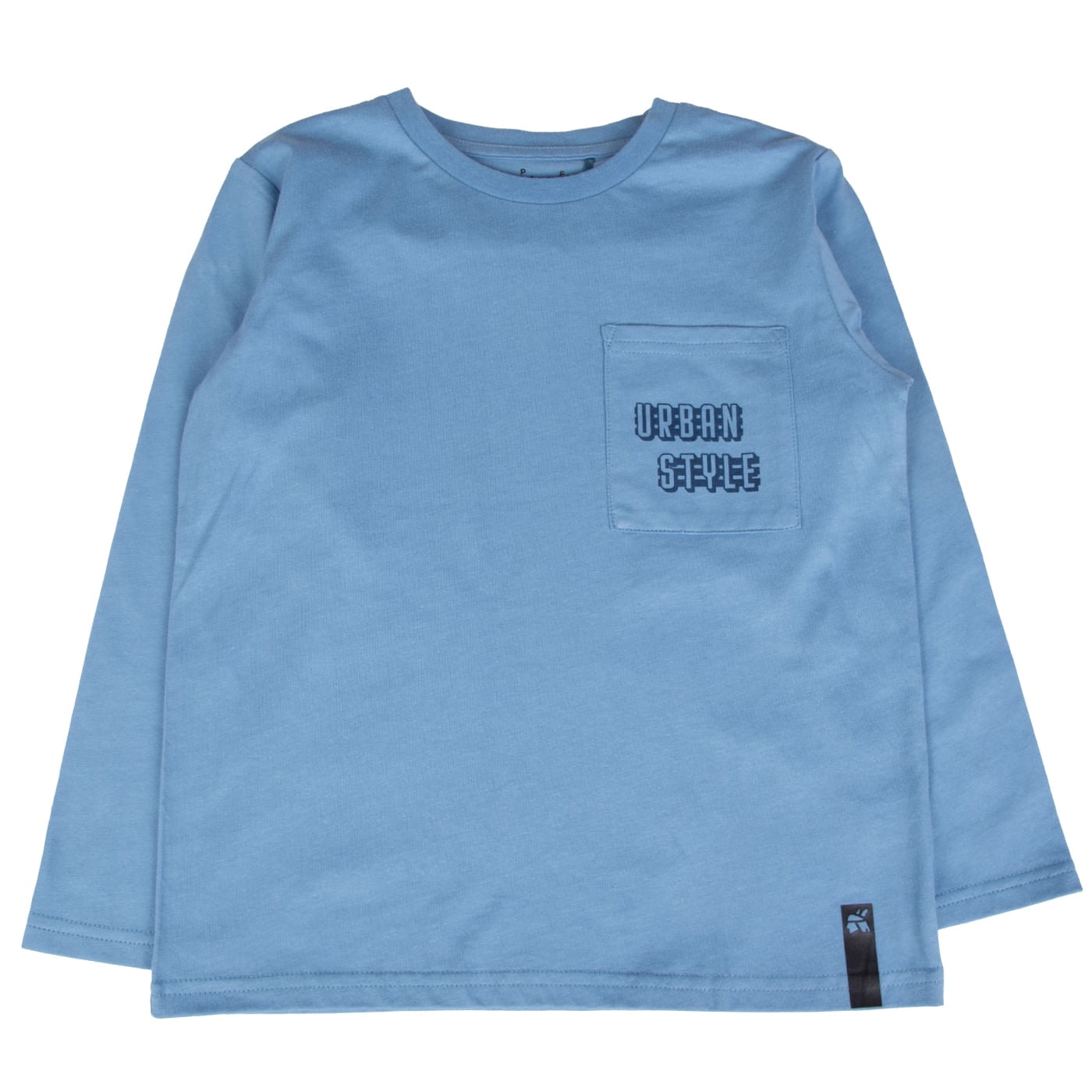 Polera Niño Azul Piedra Pillin