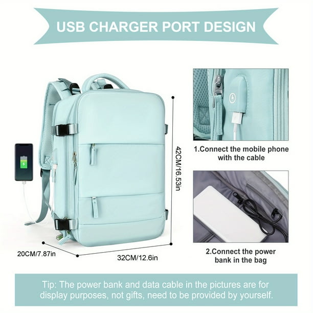 Travel in Style with our Large Waterproof Backpack for Women - Perfect for Hiking, School, and More!