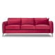 thumbnail image 1 of Sofá Italia 3 Cuerpos 223 Felpa Burdeo, 1 of 6