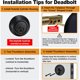 thumbnail image 3 of Cerrojo BESTTEN de cilindro simple, ajustable de 60 a 70 mm, 3 of 3