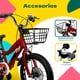thumbnail image 5 of Bicicleta Infantil Roja Niños Rodada 16 Con Canasta Racing Color Rojo Tamaño Del Cuadro S, 5 of 8