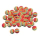 thumbnail image 1 of 50x EVA Esponja Pelotas De Golf Rayas Espuma Práctica Pelota De Golf 42 Mm Rojo 42 Mm, 1 of 5