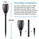 thumbnail image 4 of Antorcha Solar LazyBuddy Pack de 8 con Llama Parpadeante IP65, 4 of 9