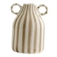 thumbnail image 3 of Florero Decorativo Florero Moderno De Porcelana Para Centro De Mesa Entrada Interior Marrón, 3 of 5