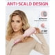 thumbnail image 3 of Plancha de rizar NOVUS Wave Beach Waves de 1.25 pulgadas rosa para mujer, 3 of 3