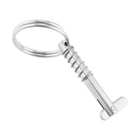 Ioensy - Pasador De Liberación Rápida De Acero Inoxidable 316 Marino Para Esquí Acuático, Snowboard Y Esquí.