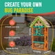 thumbnail image 3 of Kit de hotel para insectos SparkJump de madera para armar con pinturas y herramientas, 3 of 8