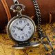 thumbnail image 4 of Reloj de bolsillo Realpoo Bronze con números arábigos y movimiento de cuarzo, 4 of 8