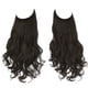 thumbnail image 1 of Xiao Hua Extensión de Cabello con Alambre de Línea de Pesca invisible, Fibra Sintética Larga Ondulada Rizada, Extensión de Cabello Estilo Diadema Ajustable, 18 inch Negro, 1 Pieza, Estilo B, 1 of 4