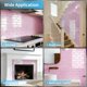 thumbnail image 5 of Azulejo tipo subway Art3d rosa estilo vidrio marino – Pack de 10, 5 of 9