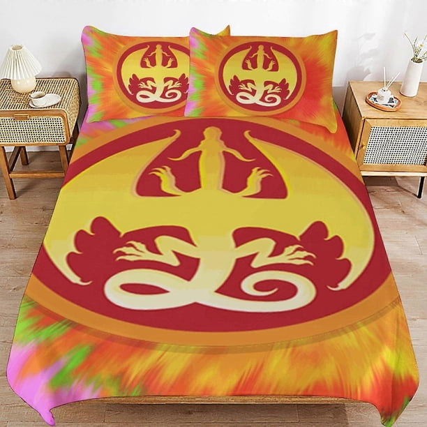 Juego De Edredón Wings Of Fire Wof De 3 Piezas Juego De Funda Nórdica Ropa De Cama Suave Para Todas Las Estaciones