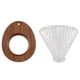 thumbnail image 1 of Portavasos De Madera Para Filtro De Café, Embudo, Manual De Goteo Para Cafetera, Juego De Cocina, 1 of 3