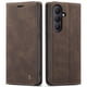 thumbnail image 1 of Funda FOXDOCK cartera de cuero retro para FOXDOCK Samsung S26/S26 Plus – Resistente a golpes, ranuras para tarjetas – Marrón, 1 of 5
