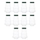 thumbnail image 1 of Botellas De Bebida Transparentes Reutilizables, Selladas Para Bares, Uso Interior, Senderismo Al Aire Libre, 10 Uds., 1 of 4