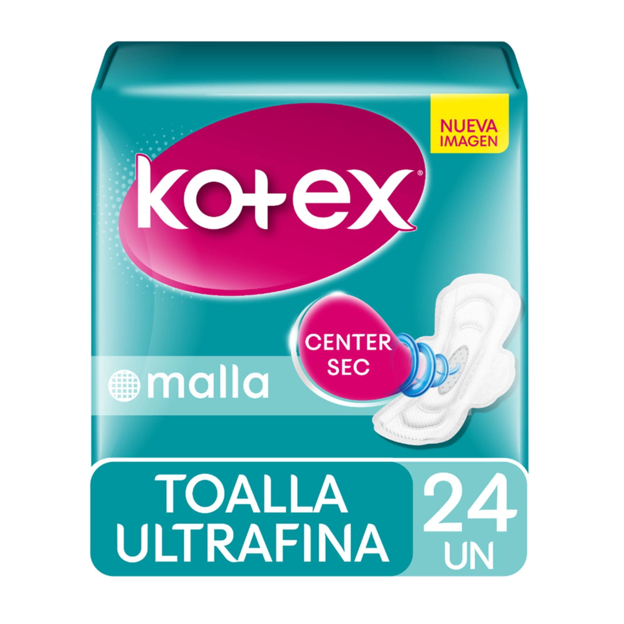 Toalla Higiénicas Ultrafina Suave 24 Un Kotex