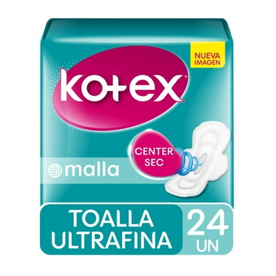 Toalla Higiénicas Ultrafina Suave 24 Un Kotex