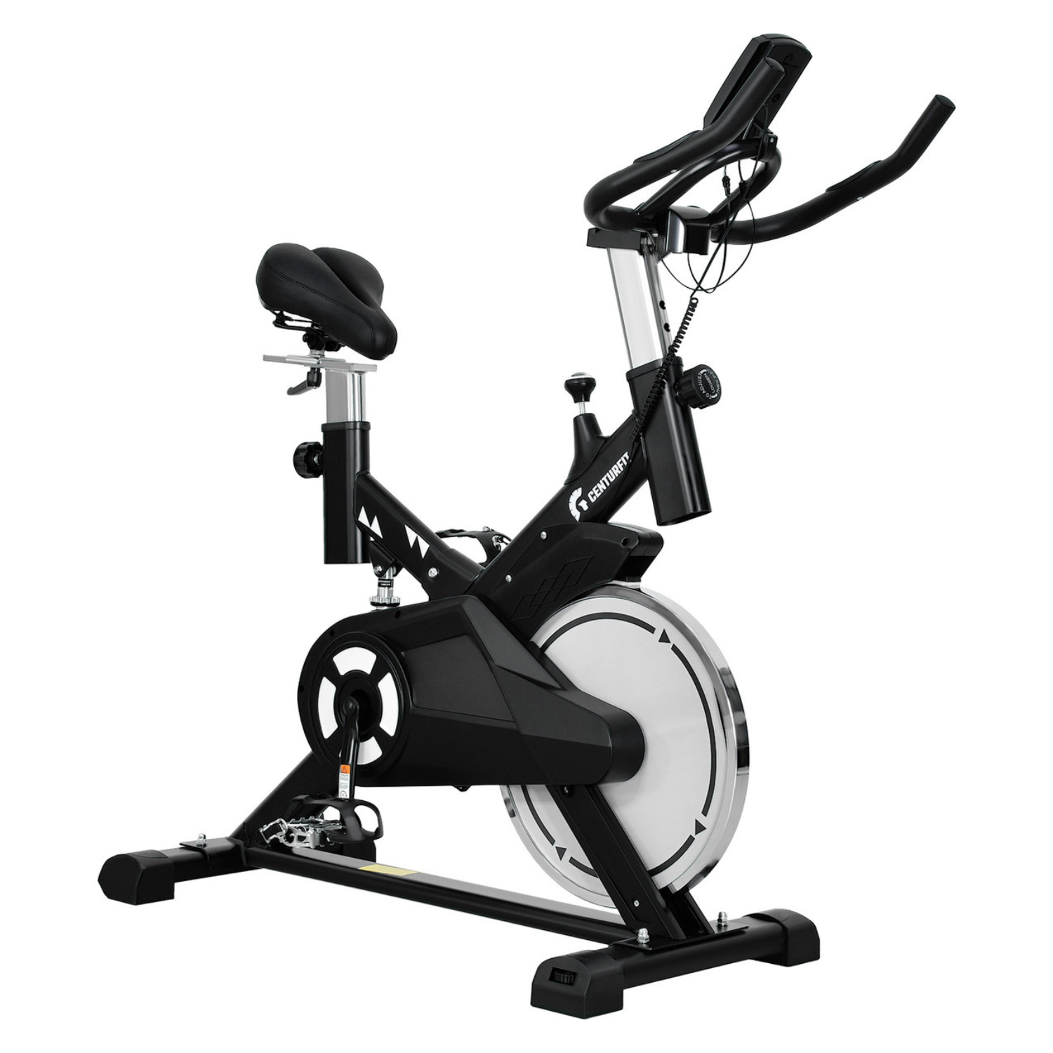 Bicicleta Estática Centurfit Mkz-7702-13Kgs Para Spinning Color Negro