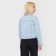 thumbnail image 2 of Chaqueta Mujer Trucker Elasticada Azul Claro Corona, 2 of 5