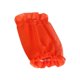 thumbnail image 3 of Orejeras Cómodas, Accesorios, Malla Envolvente, Resistente, Profesional, Para Mascotas, Talla S, Color Naranja, 3 of 5