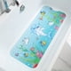 thumbnail image 1 of 1pc Cartoon Undersea World Bathtub Mat, Large Non-Slip Bath & Shower Mat, Dolphin Print, Anti-Slip Mat With Suction, 40*16inch, 1 of 4