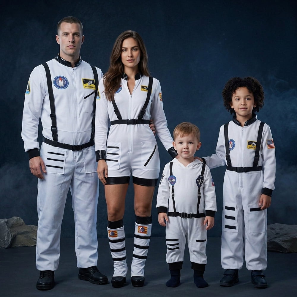 Red Sale - Disfraz Astronauta Cosplay Juego Rol Traje Espacial Niños