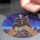 thumbnail image 4 of Alfombra Redonda Archer Felpa Coral 60cm, 4 of 6