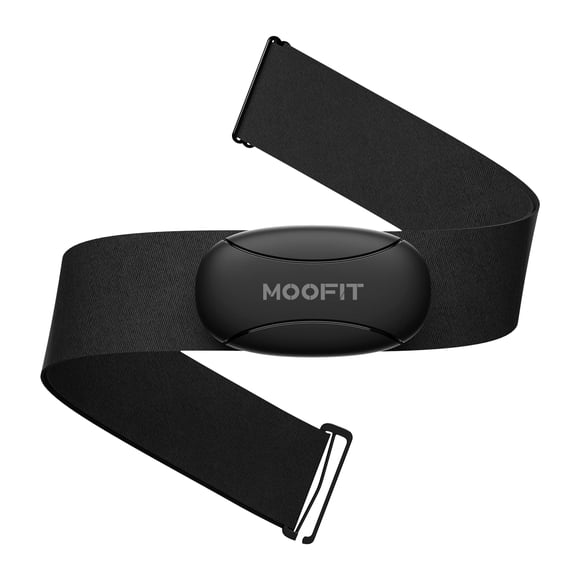 Monitor de frecuencia cardíaca con banda pectoral moofit HR8 Bluetooth 5.0/ANT+