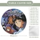 thumbnail image 2 of NEON GENESIS EVANGELION-theme Fitted Round Tablecloths Elastic Edged Table Covers Waterproof Table Cloth for Kitchen Holiday Party Tables Decor 120cm, 2 of 6