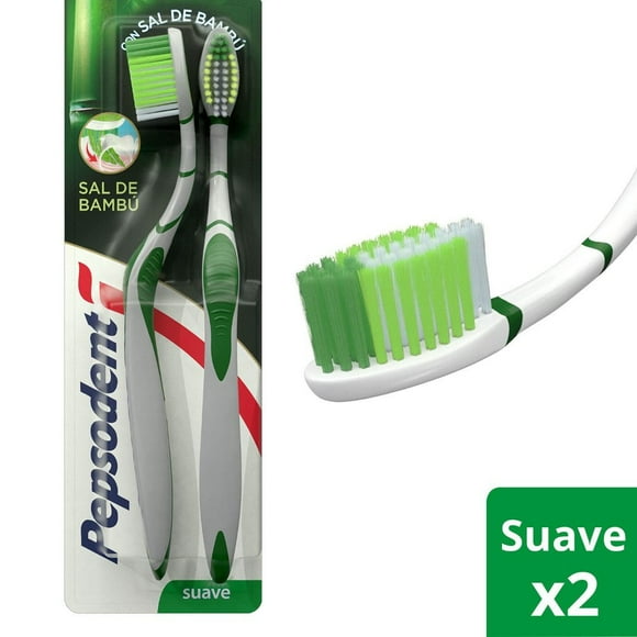 Cepillo de Dientes Sal de Bambú 2Un, 1 Un