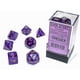 thumbnail image 1 of Juego de dados poliédricos Chessex Borealis Royal Purple/Gold, 1 of 2