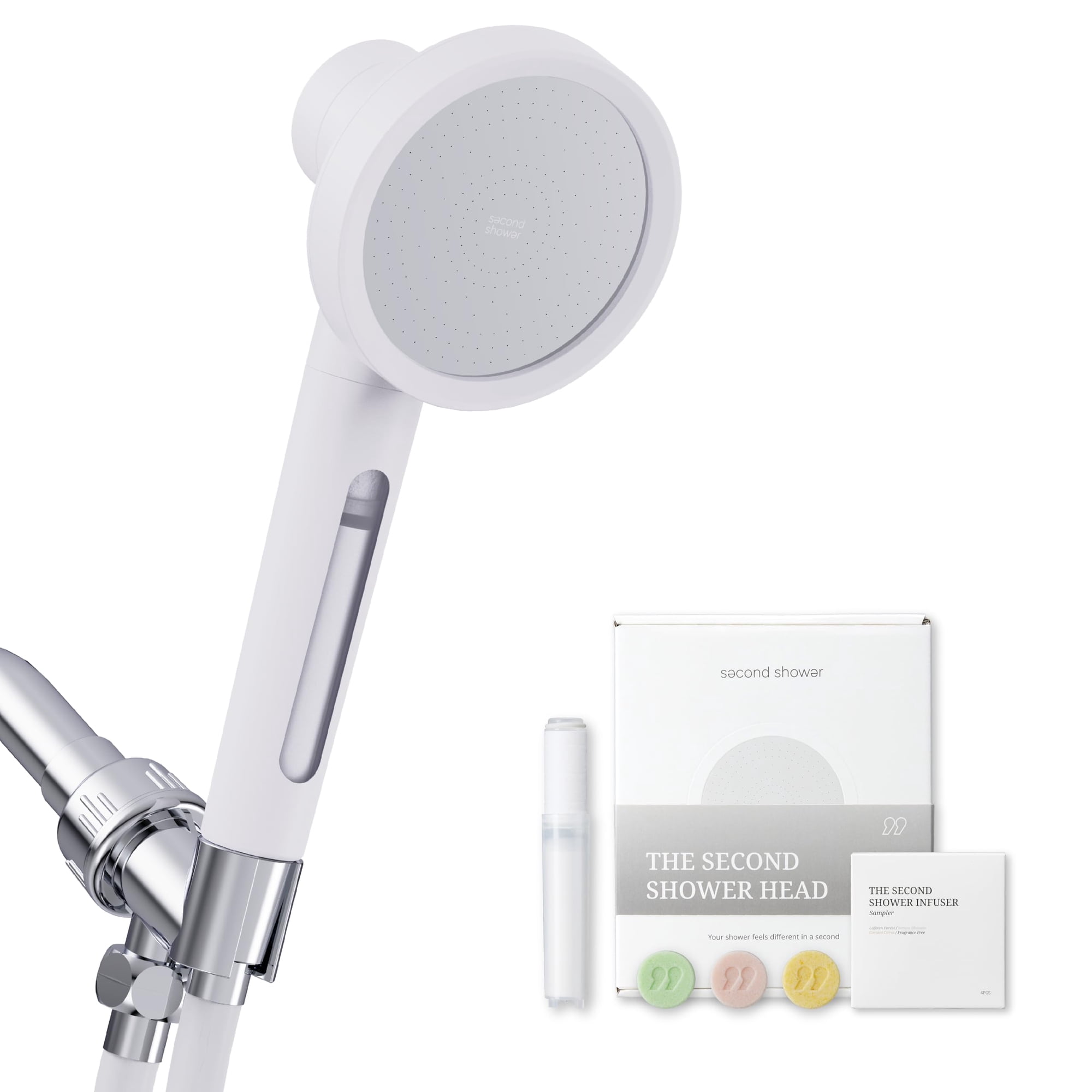 Second Shower - Cabezal De Ducha Filtrado Secondshower Hand Para La Salud De La Piel