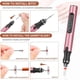 thumbnail image 3 of Bolígrafo De Micrograbado De Mano Rosa Con 43 Accesorios, Herramienta Rotativa Eléctrica Inalámbrica De Tres Velocidades Recargable Por USB Para Proyectos De Bricolaje, 3 of 6