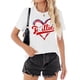 thumbnail image 3 of Remera Talovee Baseball Mom para Mujeres Blanca Talla XL, 3 of 6