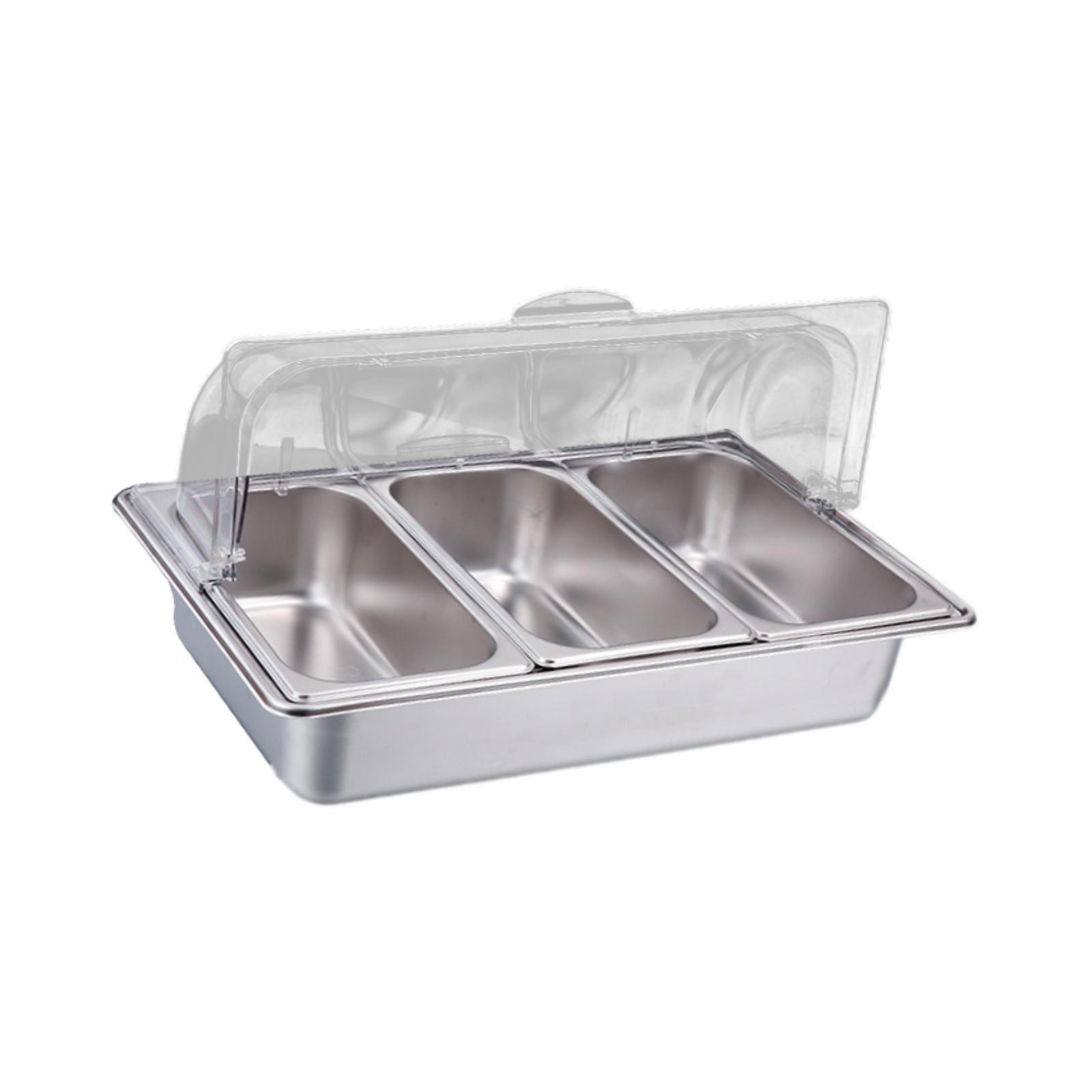 Bothyi - Juego De Chafer Para Alimentos Que Mantiene El Calor, Para Catering, Fiestas, Cocina, 3 Ranuras