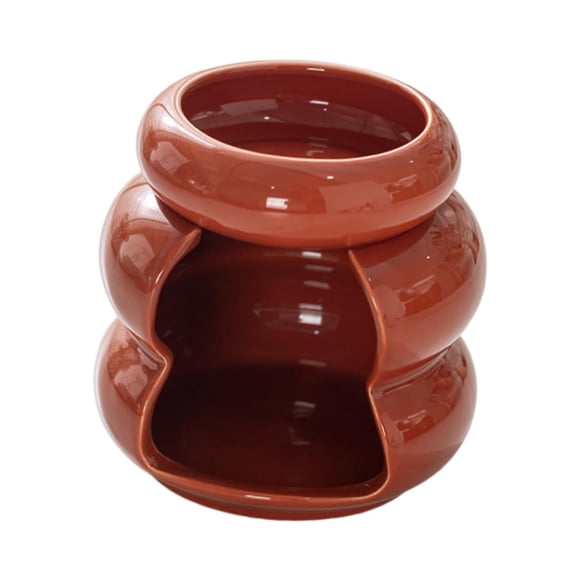 Quemador De Aromas De Porcelana, Quemador De Cera Perfumada Para Jardín, Dormitorio Y Meditación