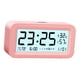 thumbnail image 5 of Reloj Despertador Digital con Repetición con Temperatura, Humedad, Fecha, Inteligente, Luminoso, Volumen Ajustable, Brillo para Escritorio, Oficina, V , Rosado, 5 of 5