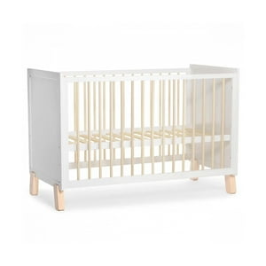 Kinderkraft - Cuna Madera Nico Wood Blanco