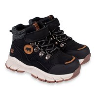 Pillin - Bototo Bebé Niño Velcro Ajustable Rinoceronte Negro