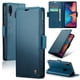 thumbnail image 1 of CaseMe tipo cartera Samsung Galaxy A40 con cierre magnético, RFID, tarjetero, soporte, carga inalámbrica, 1 of 5