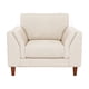 thumbnail image 1 of Sofa Milan 1C Con Resortes Pocket Lino Blanco, 1 of 3