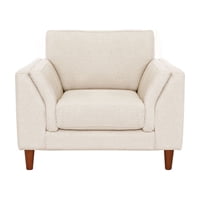 Latam Home - Sofa Milan 1C Con Resortes Pocket Lino Blanco