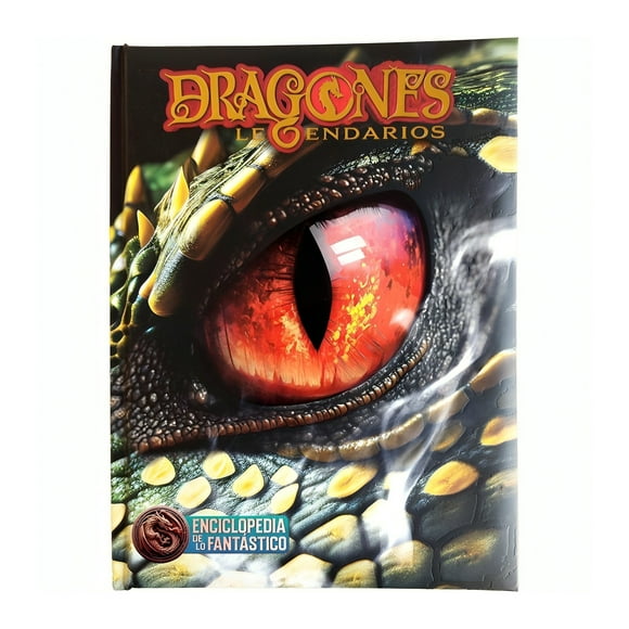 LIBRO ENCICLOPEDIA DE LO FANTÁSTICO - DRÁGONES - EQUIPO EDI