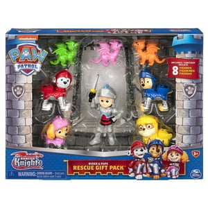 Set De Figuras Rescue Knights Paw Patrol.