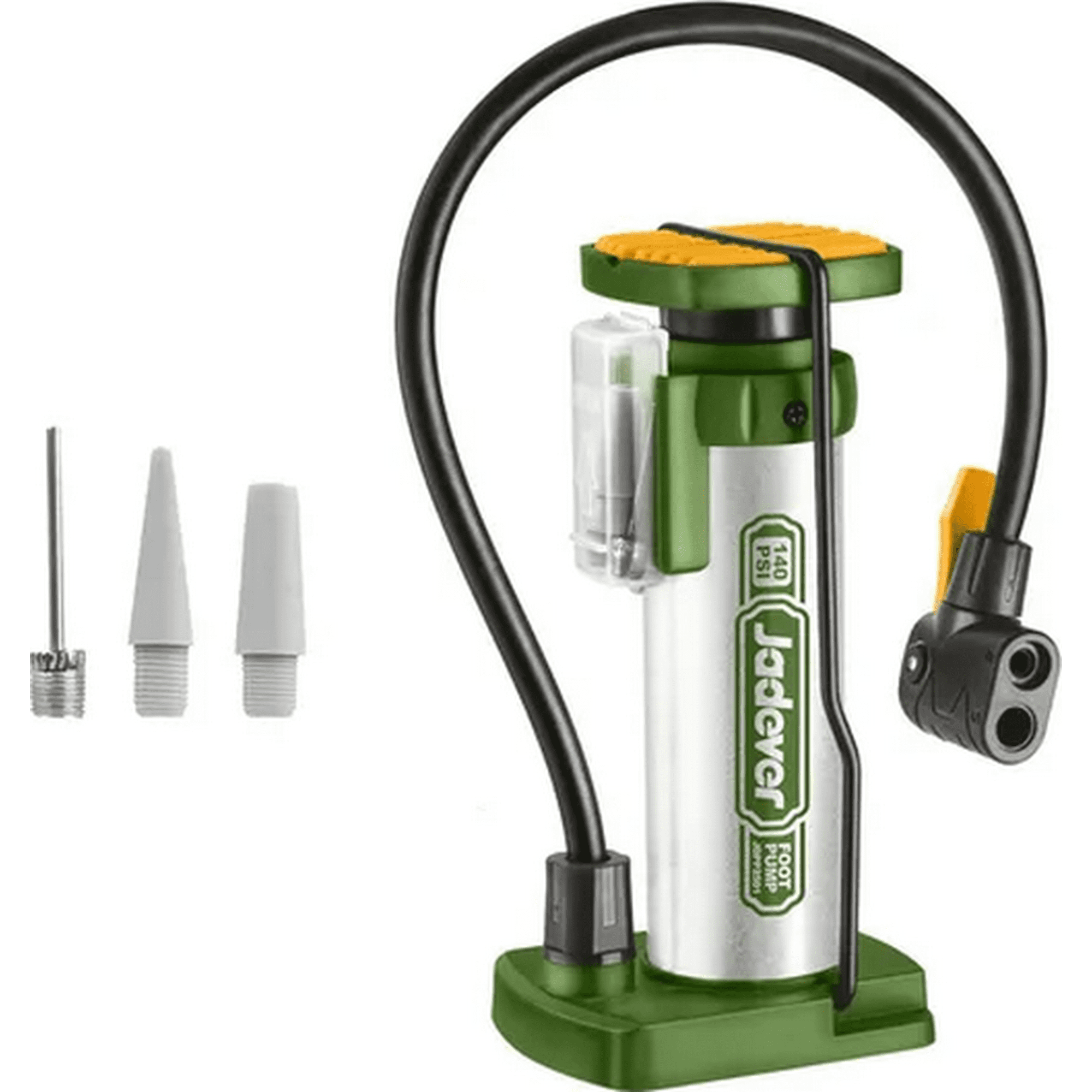 Genérico - Bombín Portátil Bicicleta Pelota 140 Psi Jadever Color Verde