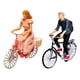 thumbnail image 2 of 1/64 Figuritas De Personas Peque?as Personas Montando En Bicicleta Modelo Azul Oscuro Y Rosa, 2 of 5