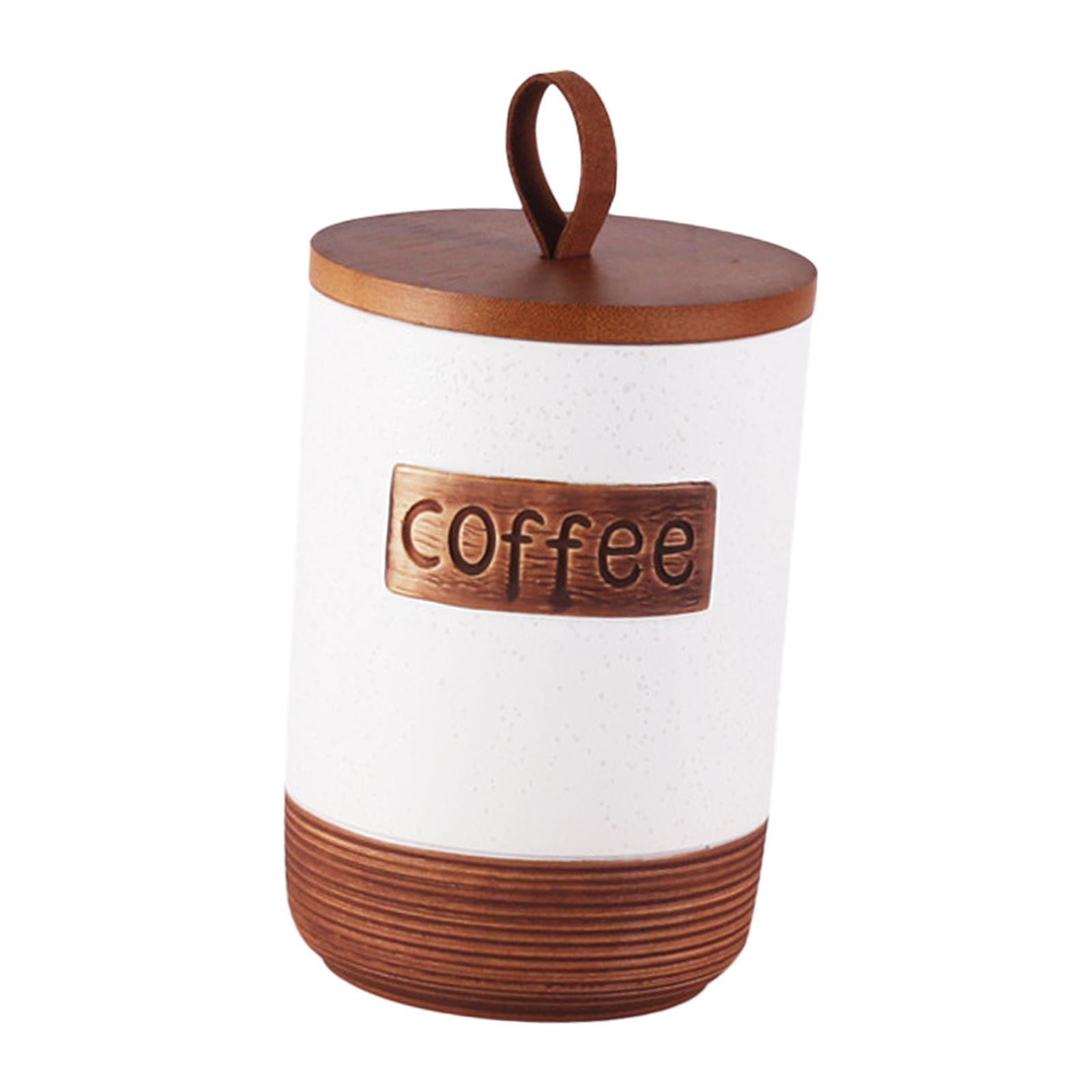 Bothyi - Tarro De Almacenamiento De Cerámica, Soporte Artesanal, Botella De Sal Moderna Para Regalos De Harina, Armario, Café