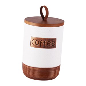 Bothyi - Tarro De Almacenamiento De Cerámica, Soporte Artesanal, Botella De Sal Moderna Para Regalos De Harina, Armario, Café