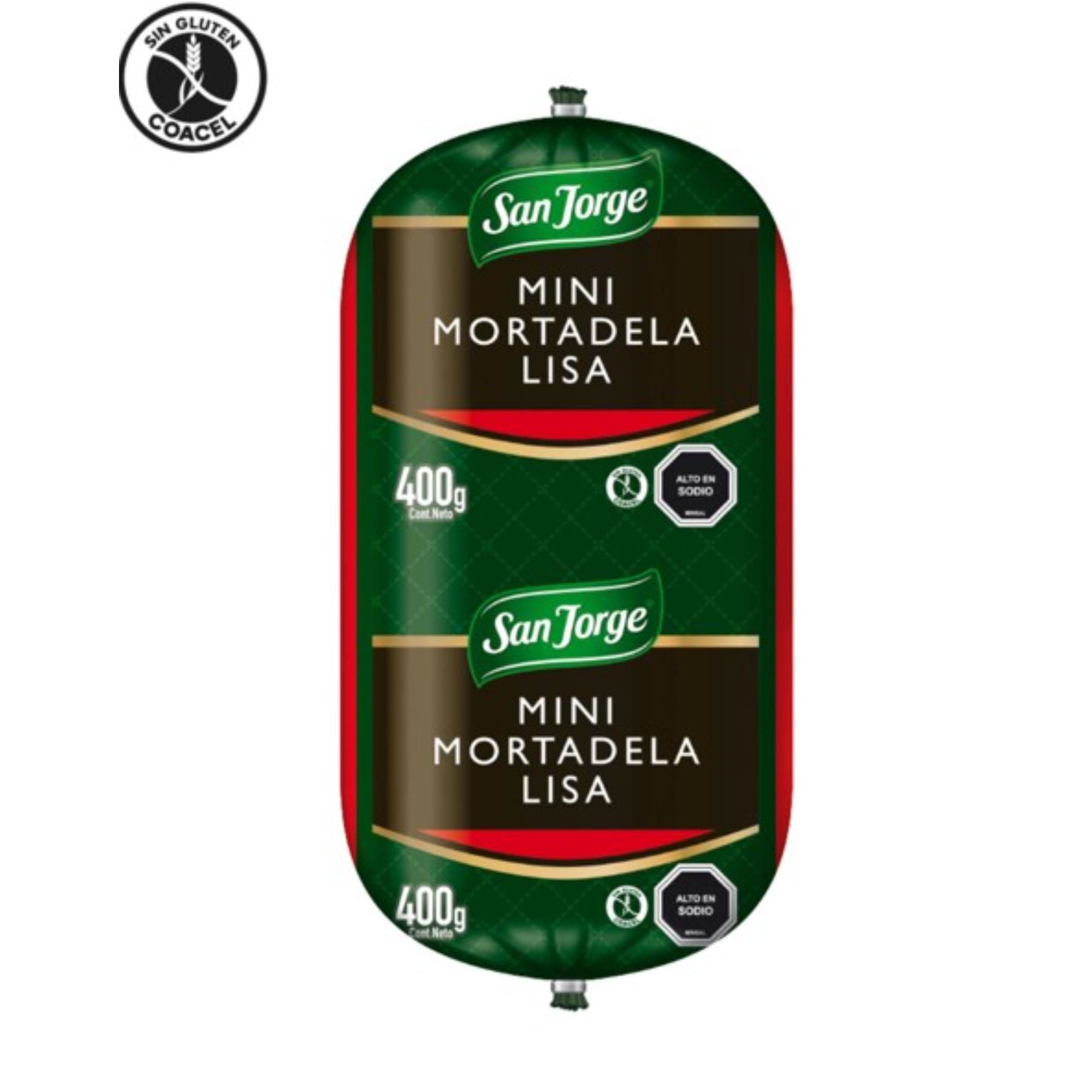 Mini Mortadela Lisa 400 g San Jorge