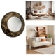 thumbnail image 3 of Espejo Pared Redondo Tridimensional Elegante Hogar Lau, 3 of 3
