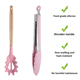 thumbnail image 3 of Juego de utensilios de cocina de 2 piezas, de madera, fáciles de limpiar, antiadherentes, color rosa, 3 of 5